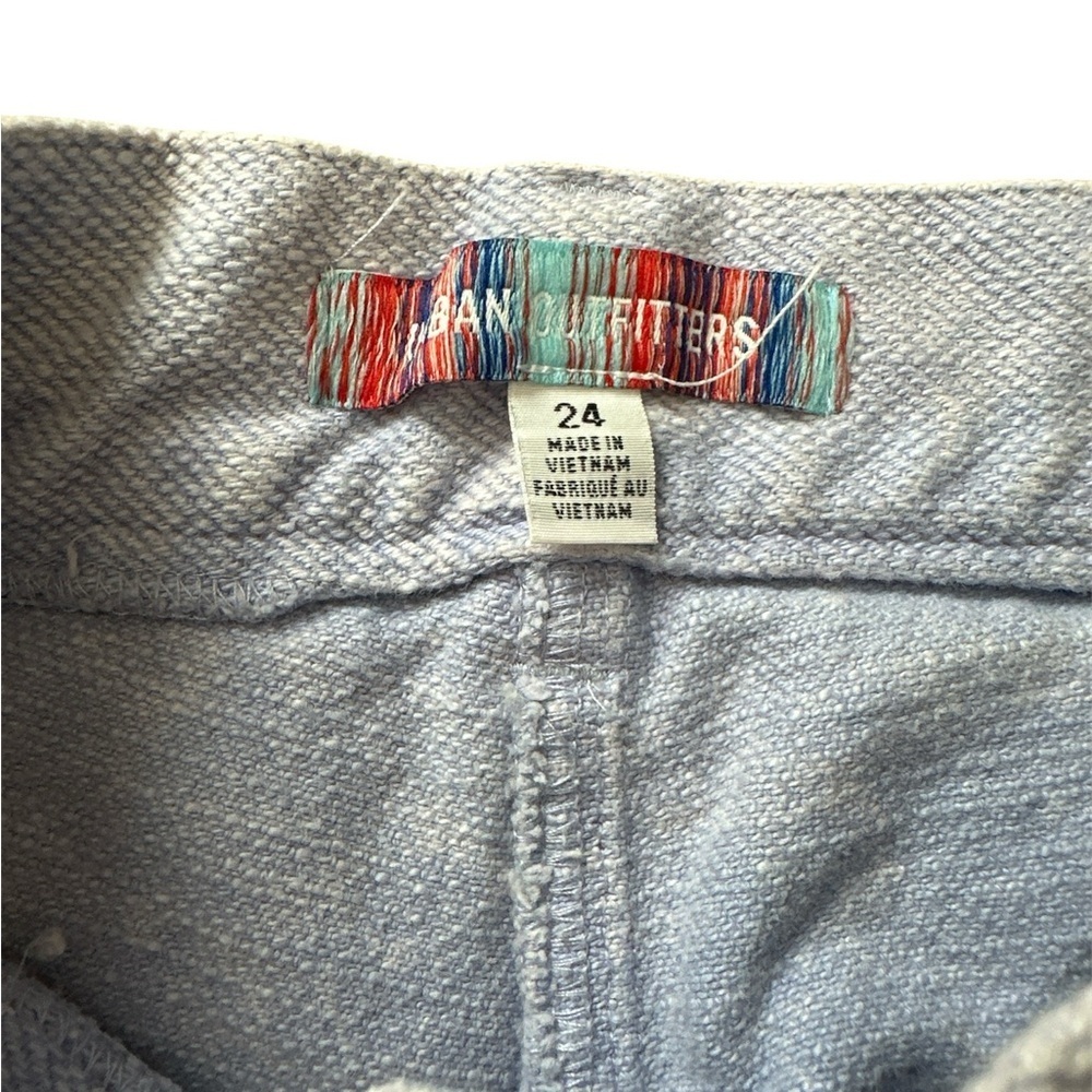 Urban Outfitters Light Violet High Rise wide leg Denim jeans size 24 - Picture 2 of 5